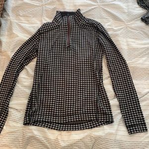 Smart wool mock neck shirt- size medium